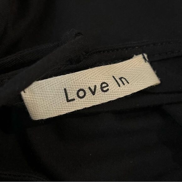 Love in Lace Up Back Long Sleeve Top Size L USA Made - Picture 9 of 10